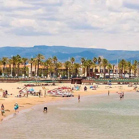 In Front Of The Pineda de Mar