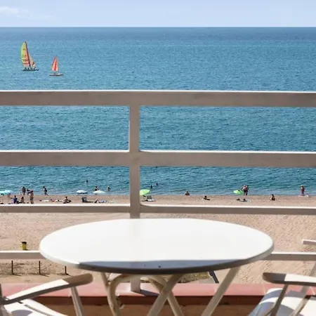 In Front Of The Apartment Pineda de Mar